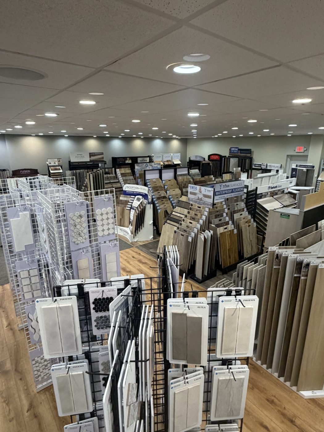 The showroom floor at the Mississippi Pro Design Center showroom, 1138 Weems Street, Pearl MS (5)